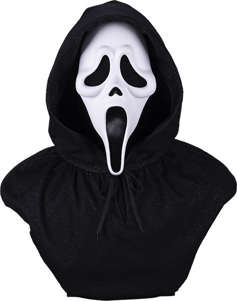 PCS Life Size Bust: Scream - Ghost Face Escala 1/1