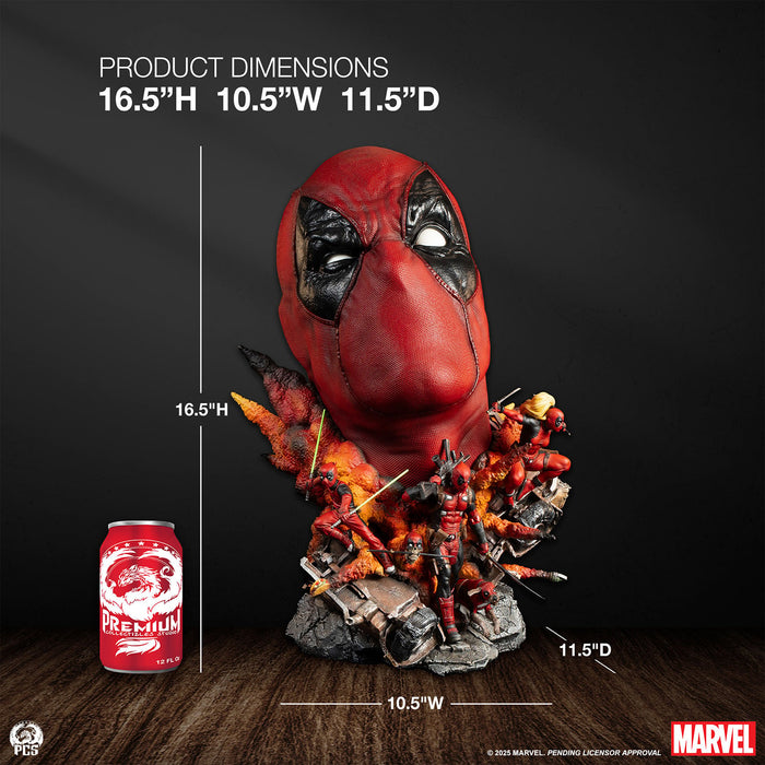PCS Bust Fine Art Series: Marvel - Deadpool 16.5 Pulgadas