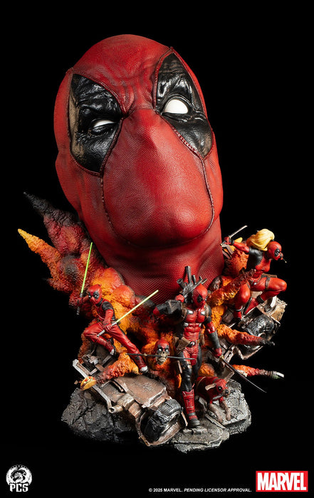 PCS Bust Fine Art Series: Marvel - Deadpool 16.5 Pulgadas
