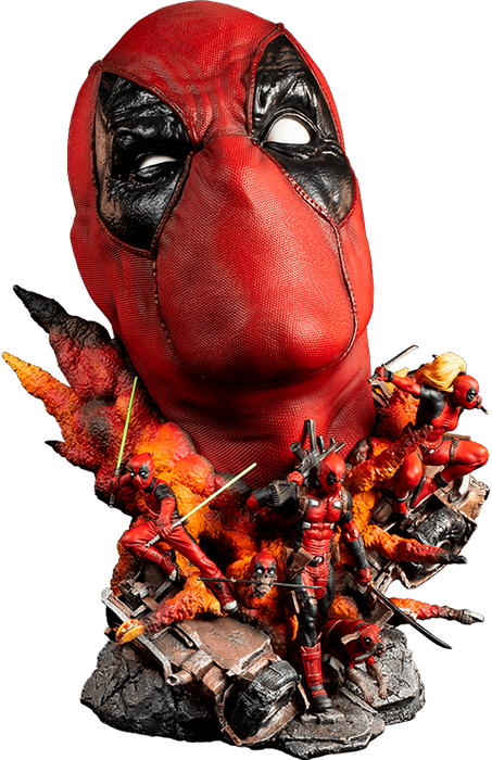 PCS Bust Fine Art Series: Marvel - Deadpool 16.5 Pulgadas