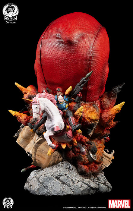 PCS Bust Fine Art Series: Marvel - Deadpool Deluxe 16.5 Pulgadas