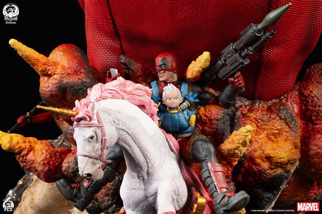 PCS Bust Fine Art Series: Marvel - Deadpool Deluxe 16.5 Pulgadas