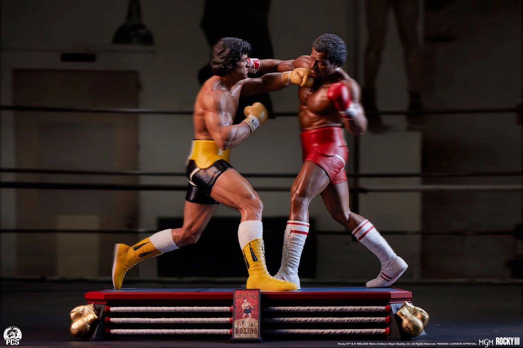 PCS Diorama: Rocky III - Rocky Balboa vs Apollo Creed Escala 1/4