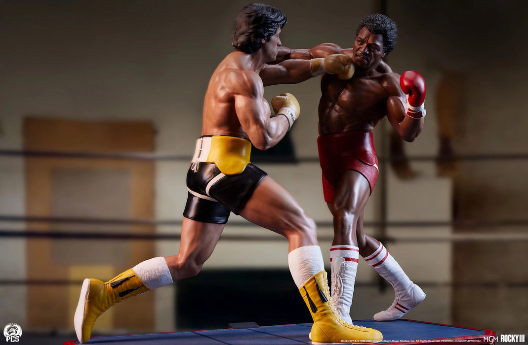 PCS Diorama: Rocky III - Rocky Balboa vs Apollo Creed Escala 1/4