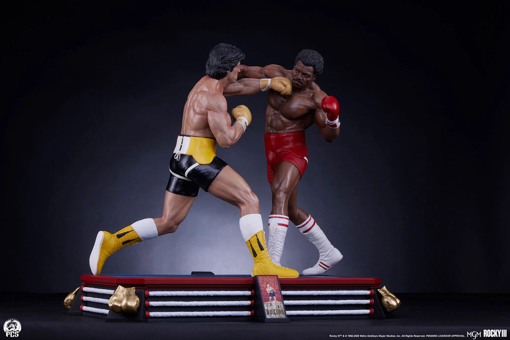 PCS Diorama: Rocky III - Rocky Balboa vs Apollo Creed Escala 1/4