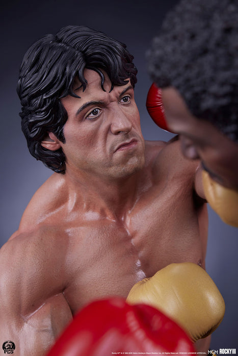 PCS Diorama: Rocky III - Rocky Balboa vs Apollo Creed Escala 1/4