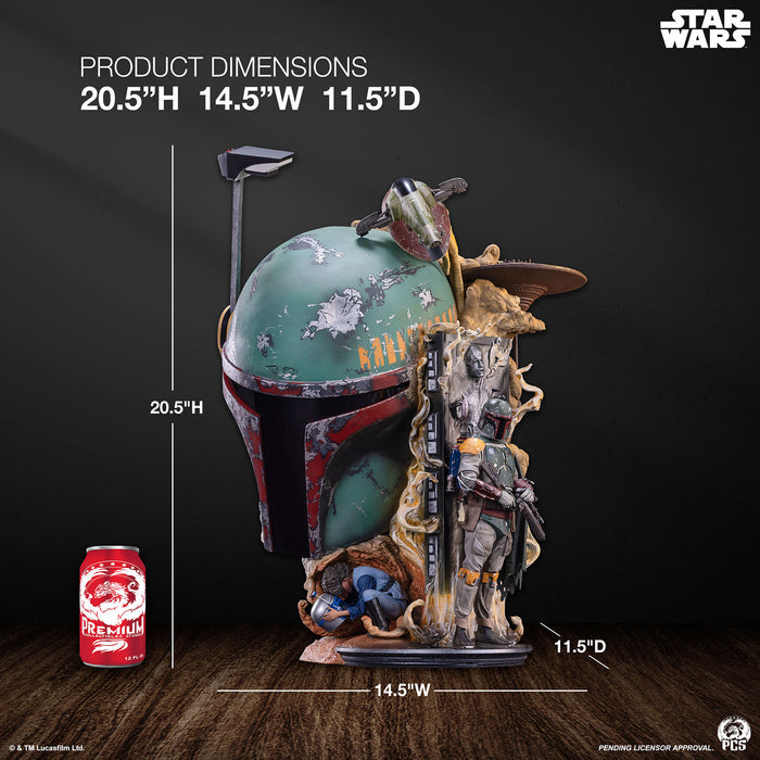 PCS Fine Art Bust: Star Wars The Empires Strikes Back - Boba Fett 20 Pulgadas