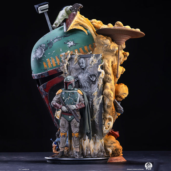 PCS Fine Art Bust: Star Wars The Empires Strikes Back - Boba Fett 20 Pulgadas