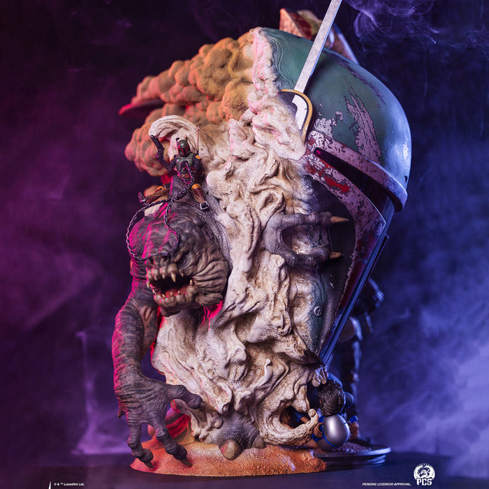 PCS Fine Art Bust: Star Wars The Empires Strikes Back - Boba Fett Deluxe 20 Pulgadas