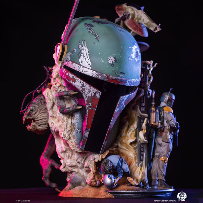 PCS Fine Art Bust: Star Wars The Empires Strikes Back - Boba Fett Deluxe 20 Pulgadas