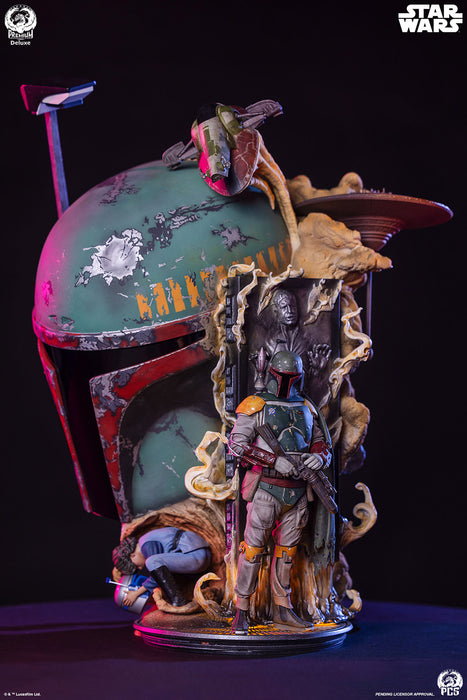 PCS Fine Art Bust: Star Wars The Empires Strikes Back - Boba Fett Deluxe 20 Pulgadas