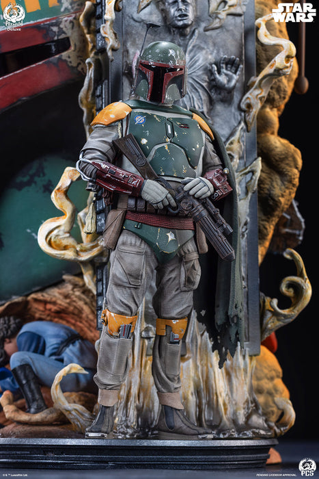 PCS Fine Art Bust: Star Wars The Empires Strikes Back - Boba Fett Deluxe 20 Pulgadas