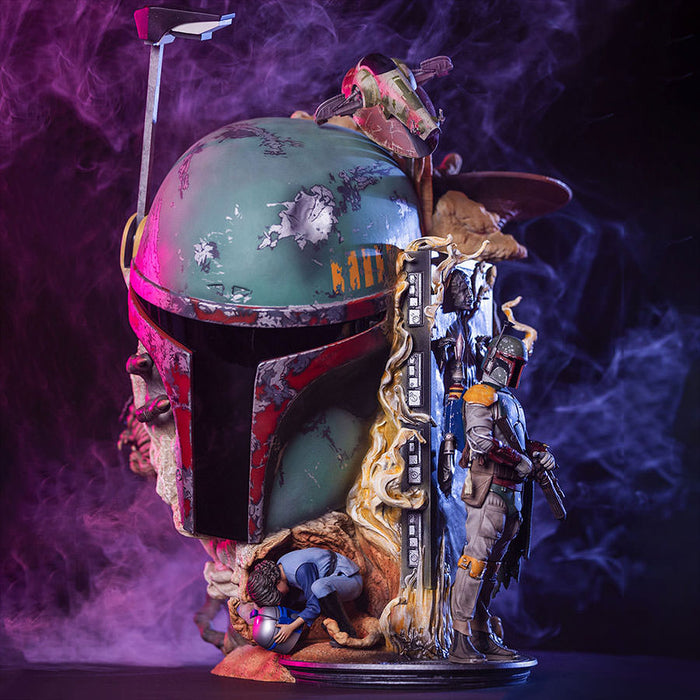 PCS Fine Art Bust: Star Wars The Empires Strikes Back - Boba Fett Deluxe 20 Pulgadas