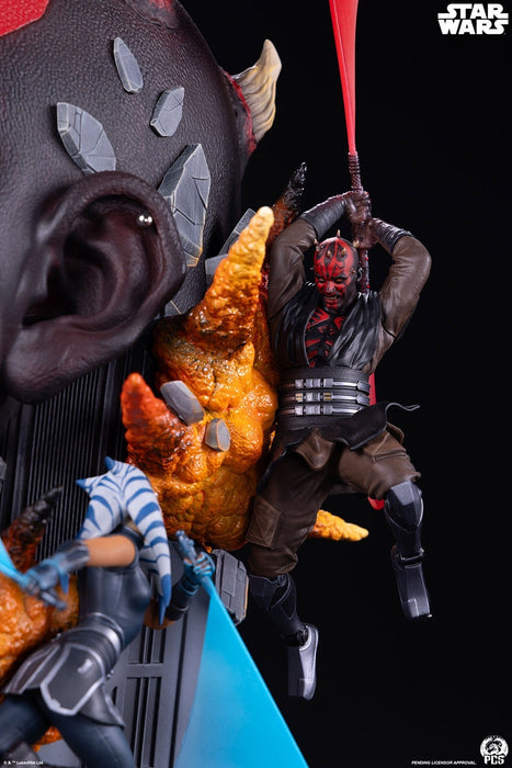 PCS Bust Fine Art Series: Start Wars La Amenaza Fantasma - Darth Maul 14 Pulgadas