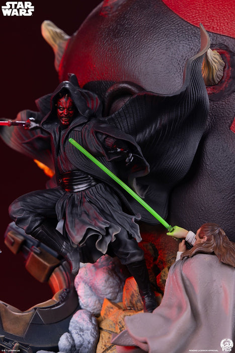 PCS Bust Fine Art Series: Start Wars La Amenaza Fantasma - Darth Maul 14 Pulgadas