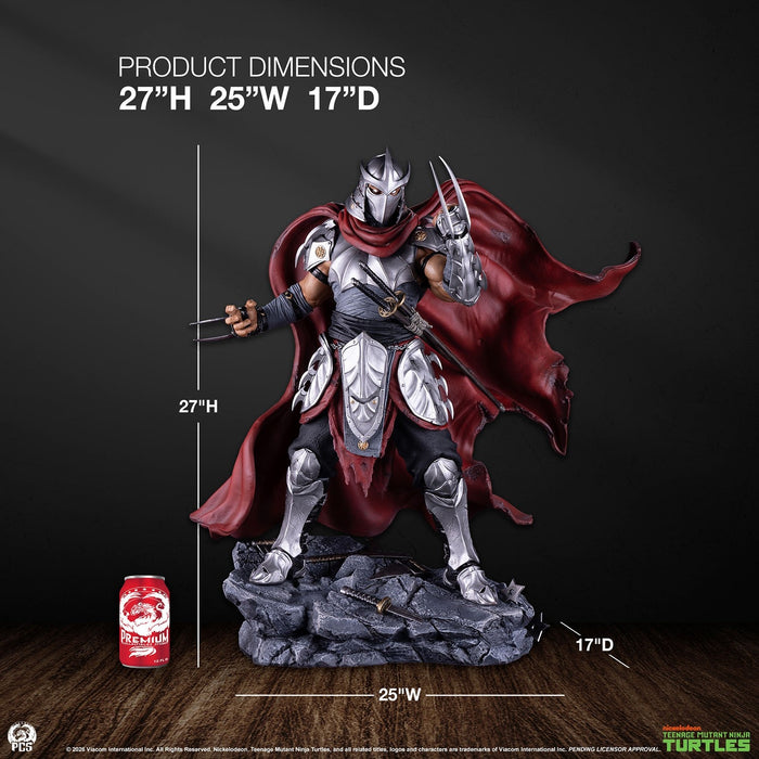 PCS Statue: TMNT Tortugas Ninja Legends - Shredder Variante de Comic Escala 1/3