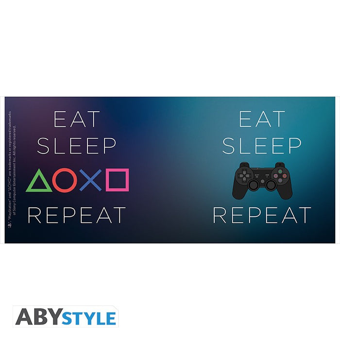 ABYstyle Taza De Ceramica: PlayStation - Eat Sleep Repeat 320 ml