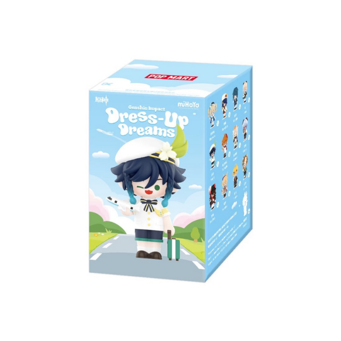 POP MART: Genshin Impact - Dress-Up Dreams Themed Chibi Series Figures