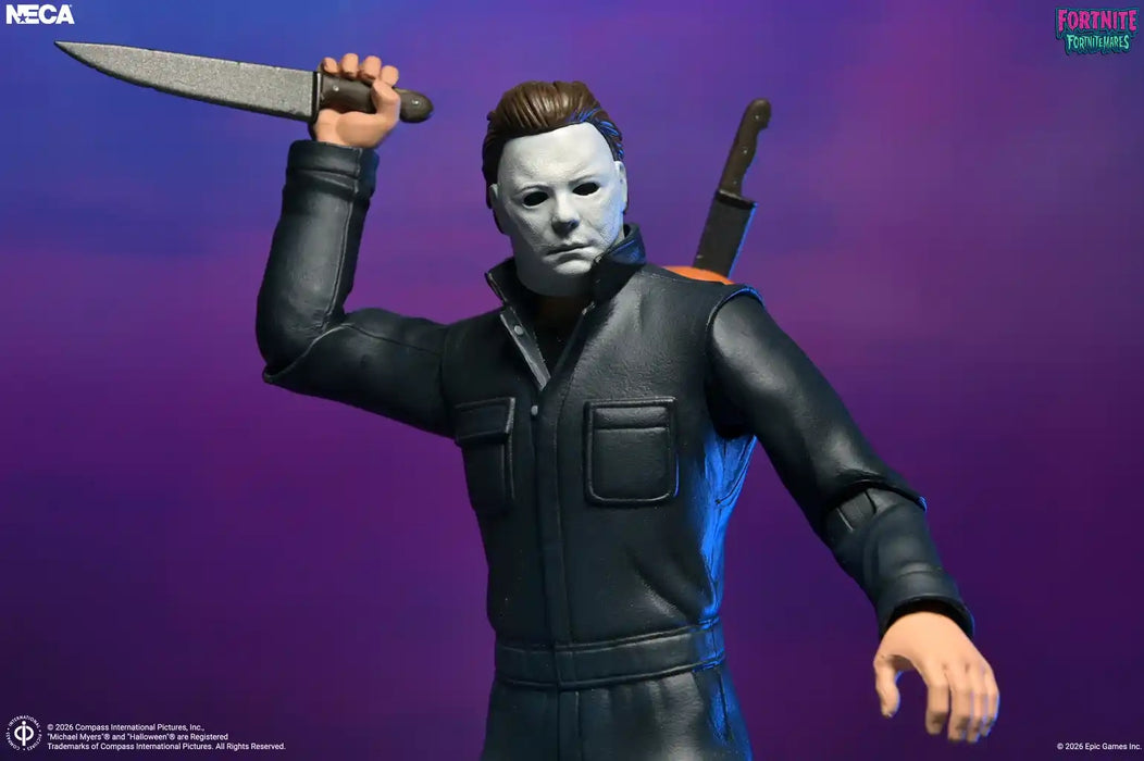 NECA Figura de Accion: Fortnite Hallowen - Michael Myers Fortnitemares 7 Pulgadas