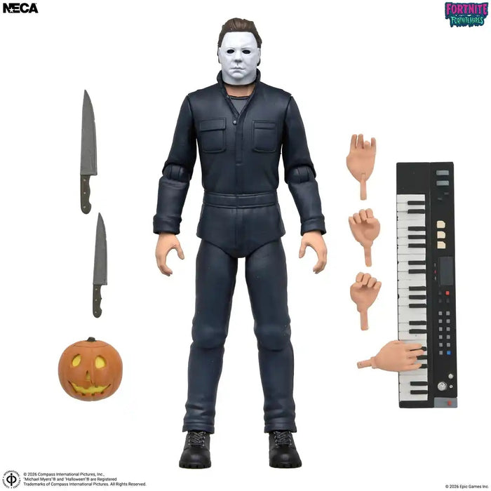 NECA Figura de Accion: Fortnite Hallowen - Michael Myers Fortnitemares 7 Pulgadas