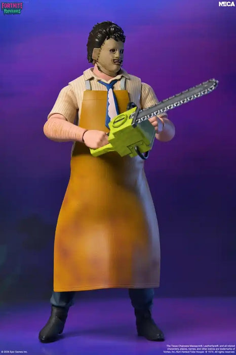 NECA Figura de Accion: Fortnite Texas Chainsaw Massacre - Leatherface Fortnitemares 7 Pulgadas