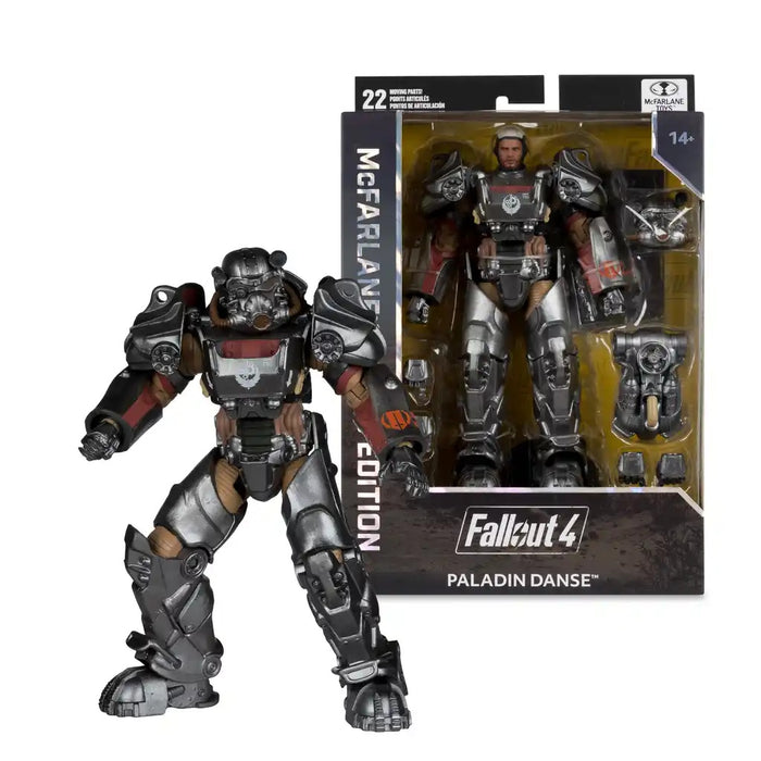 Mcfarlane Gaming Edition: Fallout 4 - T-60 Paladin Danse 7 Pulgadas