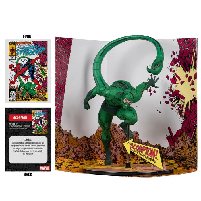 Mcfarlane Marvel Collection: Amazing Spider-Man Num 318 - Scorpion Escala 1/10