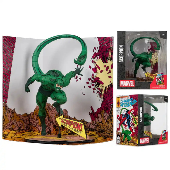 Mcfarlane Marvel Collection: Amazing Spider-Man Num 318 - Scorpion Escala 1/10