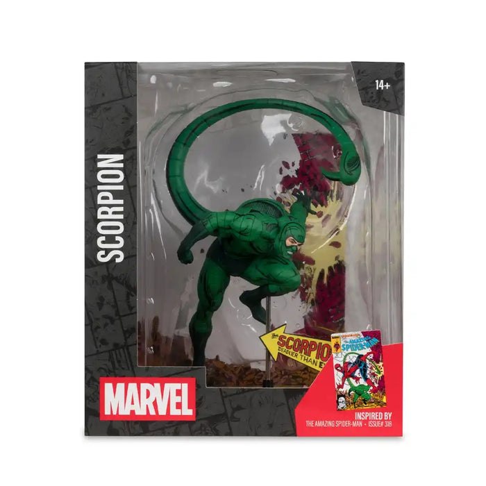 Mcfarlane Marvel Collection: Amazing Spider-Man Num 318 - Scorpion Escala 1/10