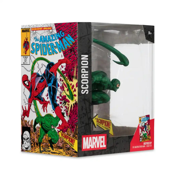 Mcfarlane Marvel Collection: Amazing Spider-Man Num 318 - Scorpion Escala 1/10