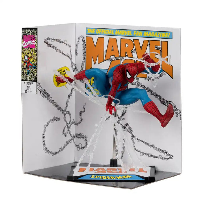 Mcfarlane Marvel Collection: Marvel Age Num 90 - Spider-Man Escala 1/10