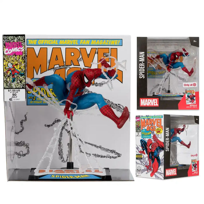 Mcfarlane Marvel Collection: Marvel Age Num 90 - Spider-Man Escala 1/10