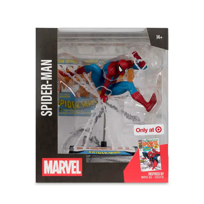 Mcfarlane Marvel Collection: Marvel Age Num 90 - Spider-Man Escala 1/10