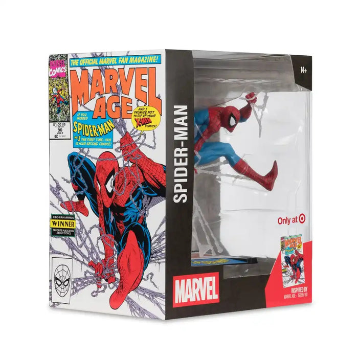 Mcfarlane Marvel Collection: Marvel Age Num 90 - Spider-Man Escala 1/10