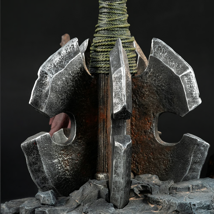 Pure Arts Life Size Bust: El Hobbit - Mascara Artistica de Azog 21 Pulgadas
