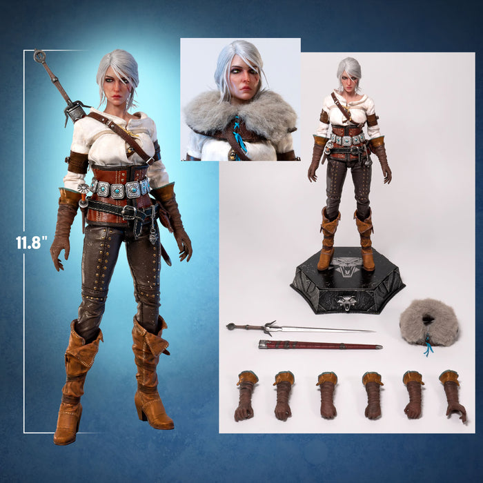 PureArts: The Witcher 3 Wild Hunt - Ciri de Cintra Escala 1/6