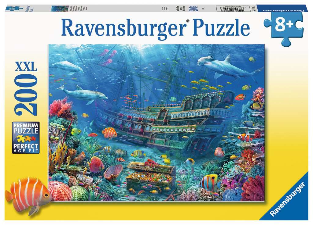 Ravensburger Rompecabezas: Descubrimiento Submarino Kids XXL 200 piezas