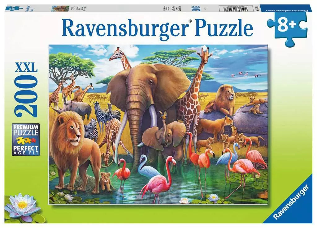 Ravensburger Rompecabezas: Animales de Safari XXL 200 piezas