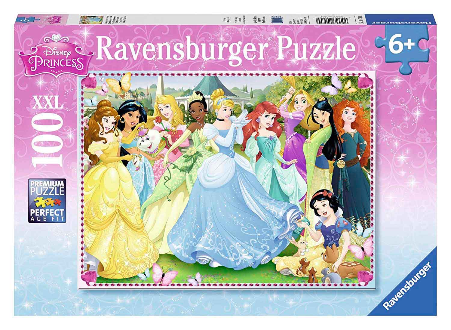 Ravensburger Rompecabezas: Disney - Princesas Kids XXL 100 piezas