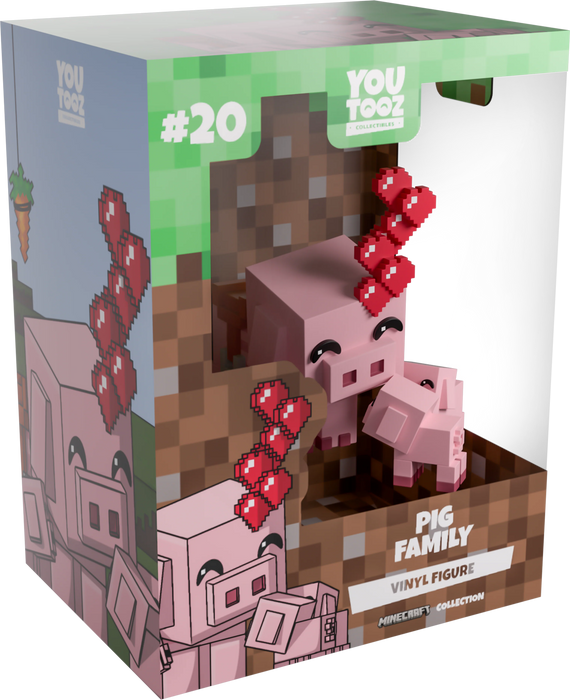 Youtooz Games: Minecraft - Pig Family