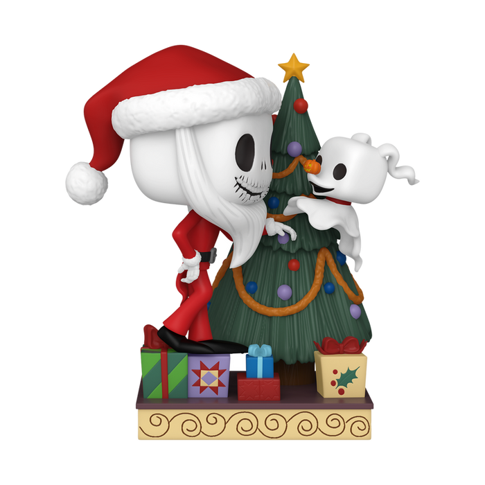 Funko Pop Deluxe: Mundo De Jack 30 Aniversario - Jack y Zero Con Arbol