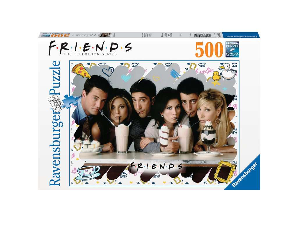 Ravensburger Rompecabezas Adultos: Friends - Friends Protagonistas 500 piezas