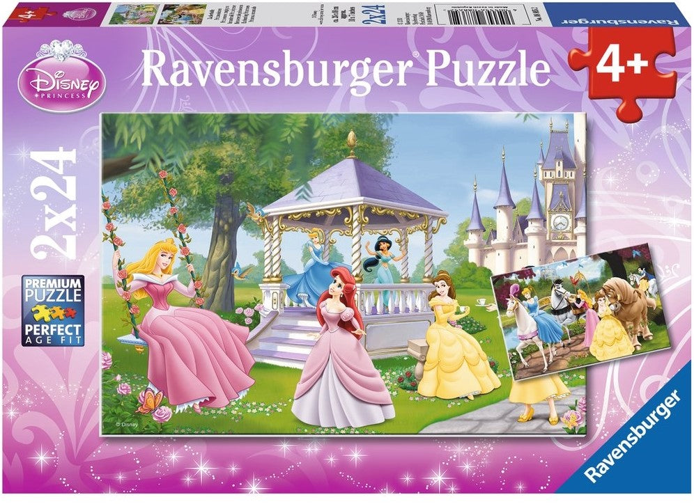 Ravensburger Rompecabezas: Disney - Princesas 2 Pack 24 piezas