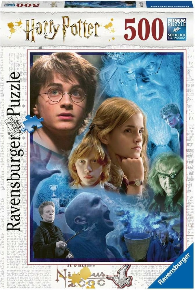Ravensburger Rompecabezas Adultos: Harry Potter - Harry en Hogwarts 500 piezas