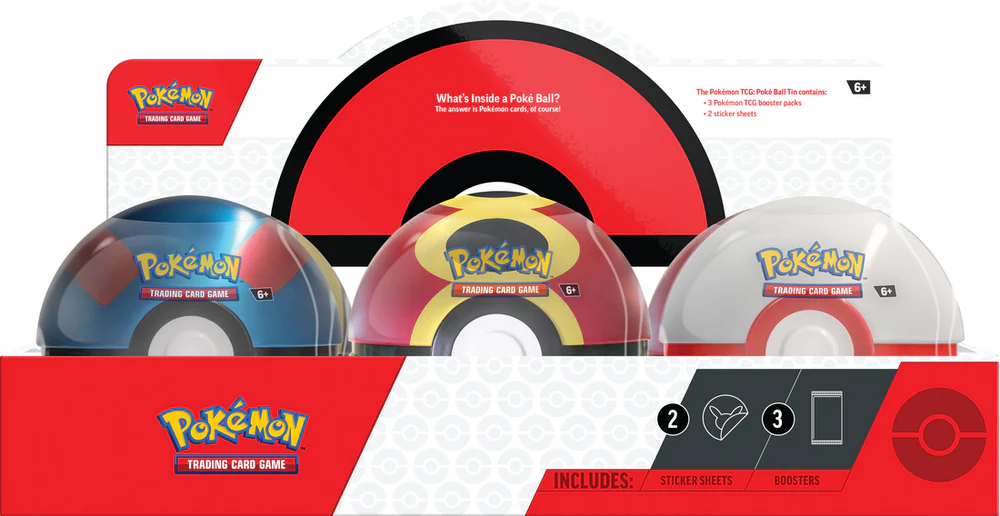 Pokemon TCG: Poke Ball Tin Q4 2025 En Ingles