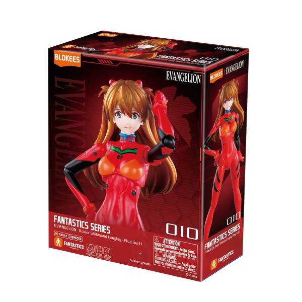 Blokees Evangelion Fantastics Series: Asuka Shikinami Langley Plug Suit 73561