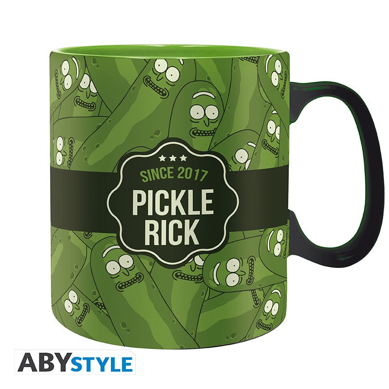 ABYstyle Taza De Ceramica: Rick and Morty- Pickle Rick 460 ml