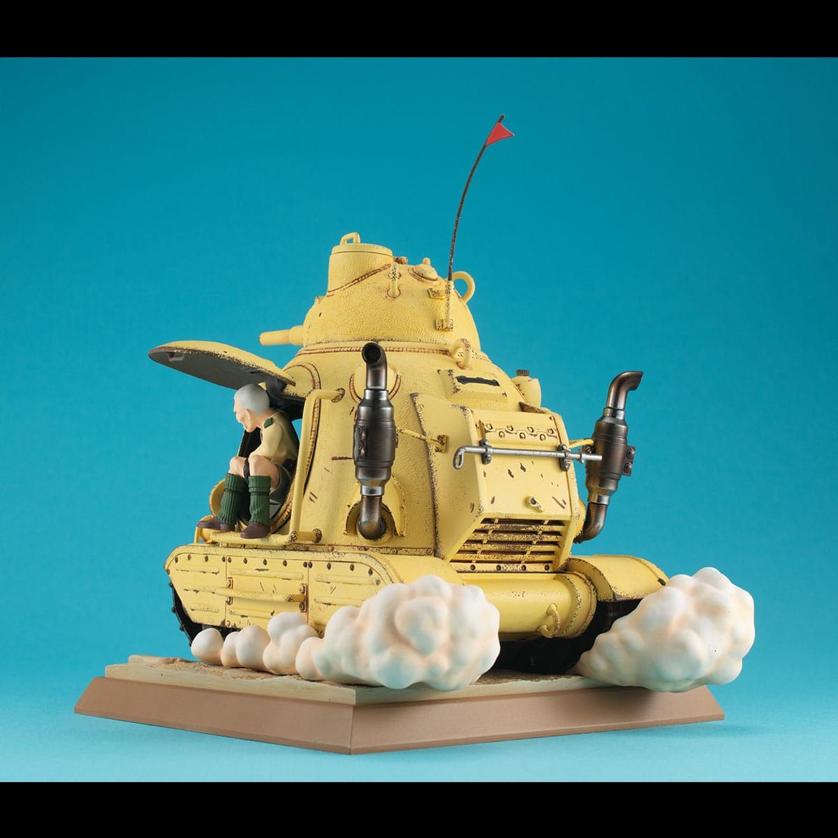 Megahouse Figures Desktop Real Mccoy Ex Series: Sand Land - Royal Army Tank Corps No 104