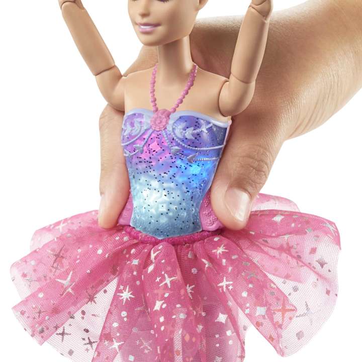 Barbie: Barbie Bailarina Luces Brillantes Tut‚àö‚à´ Rosa