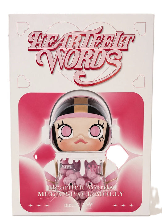 POP MART: MEGA SPACE MOLLY 400% - Heartfelt Words
